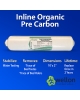 Organic Pre Carbon Filter – Taste & Odor Removal, 10" Inline for RO Purifiers